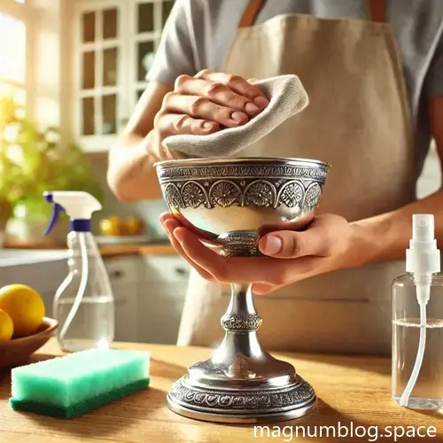 Як очистити срібло від бруду